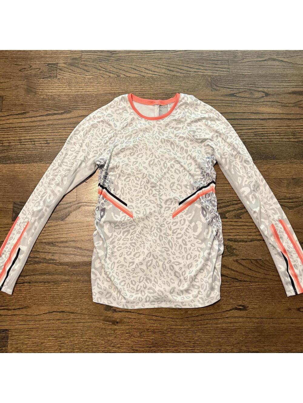 NWOT Lucky in Love Animal Instinct Long Sleeve Small 4-6
